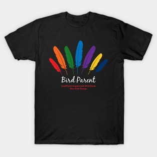 Bird Parent - white type T-Shirt